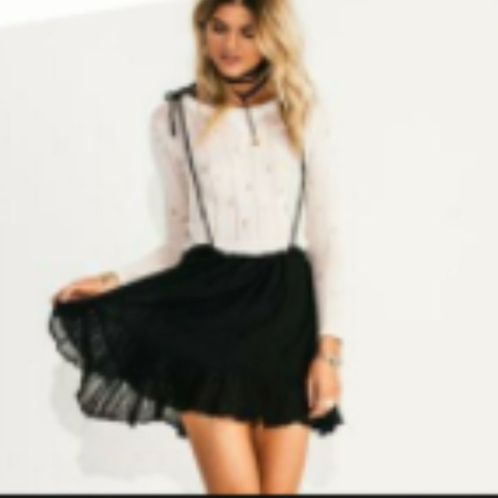 Black South Seas Suspender Skirt - Jen's Pirate Booty Small